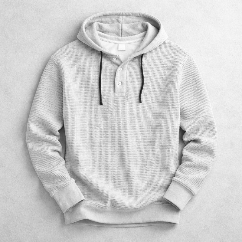 BROMLEY WAFFLE HOODIE