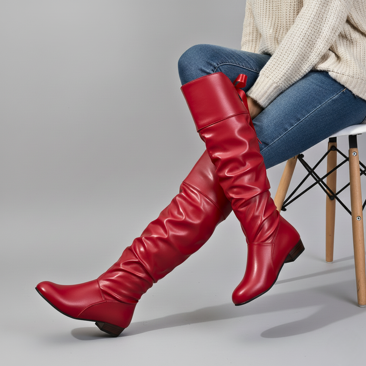ANOURA LEATHER BOOTS