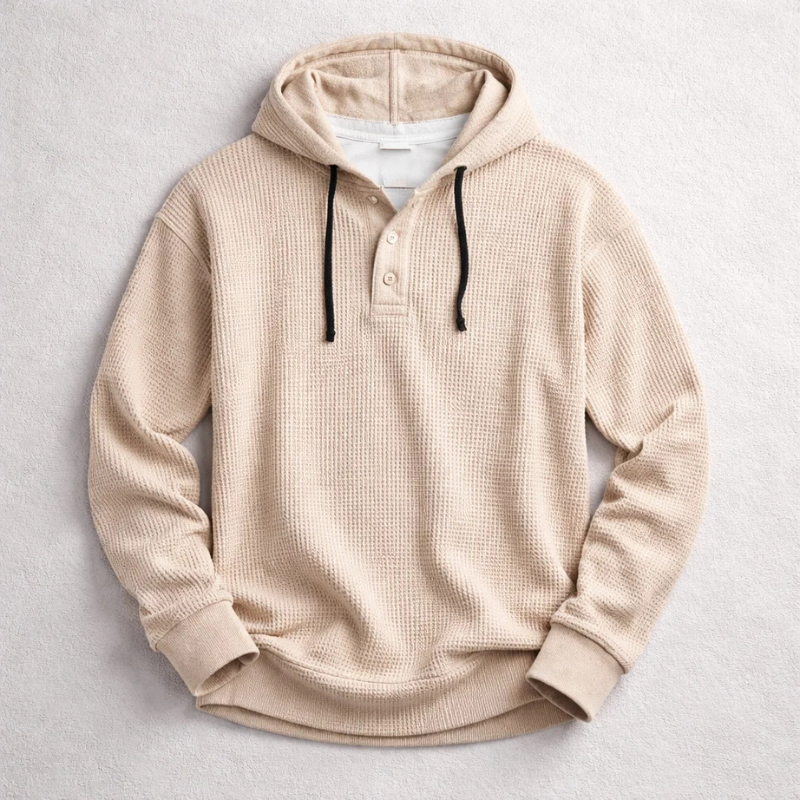 BROMLEY WAFFLE HOODIE