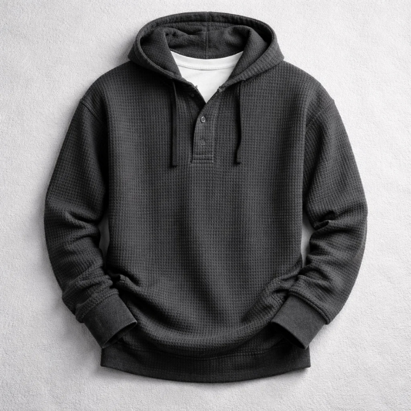 BROMLEY WAFFLE HOODIE