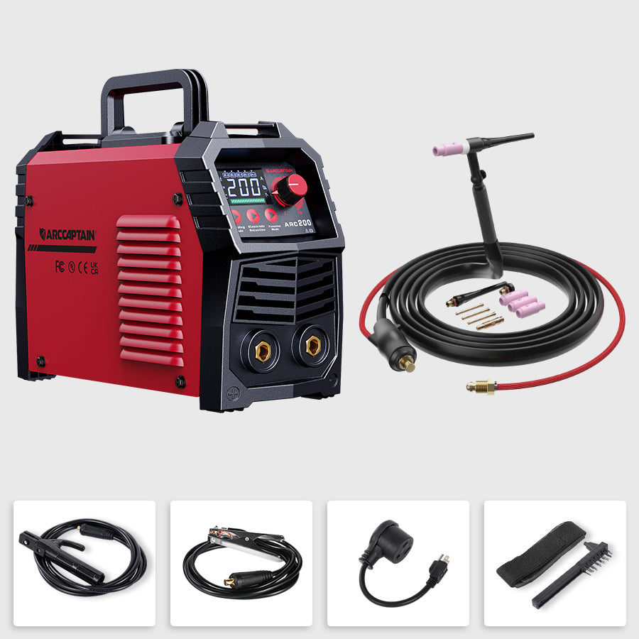 Arccaptain ARC200 Dual Voltage Easy To Use Stick Welder