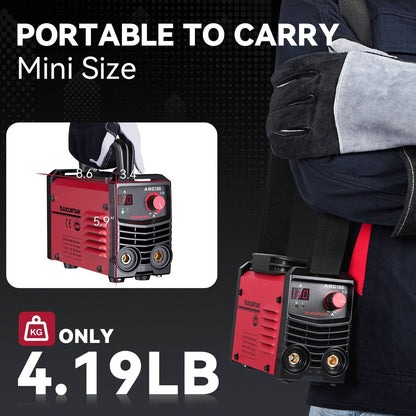 Arccaptain ARC130 110V  Portable Mini Beginner Stick Welder