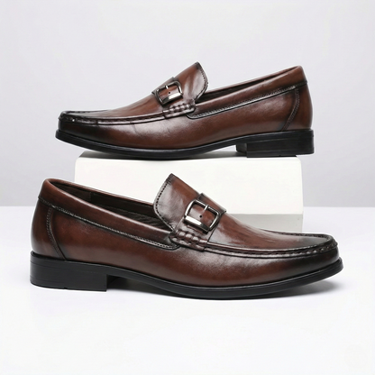 LORENZO LEATHER LOAFERS