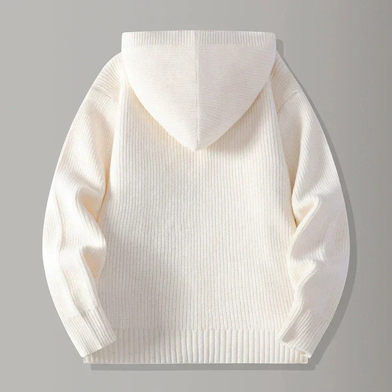 STIRLING HOODED KNIT CARDIGAN