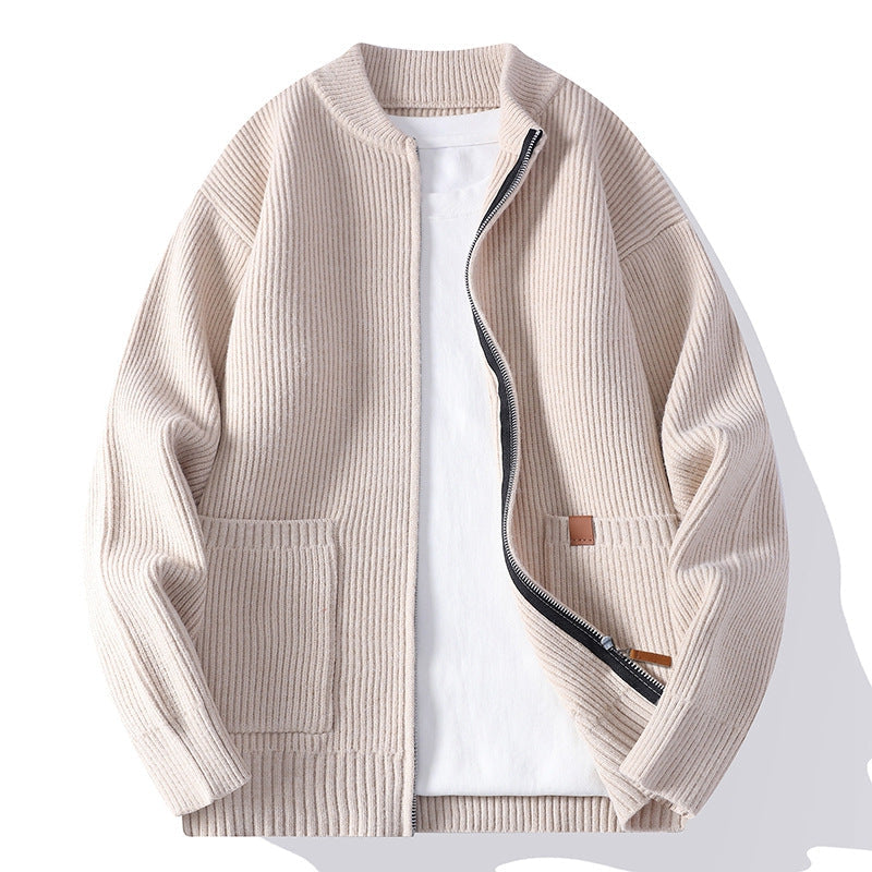 HENLEY MERINO FLEECE JACKET