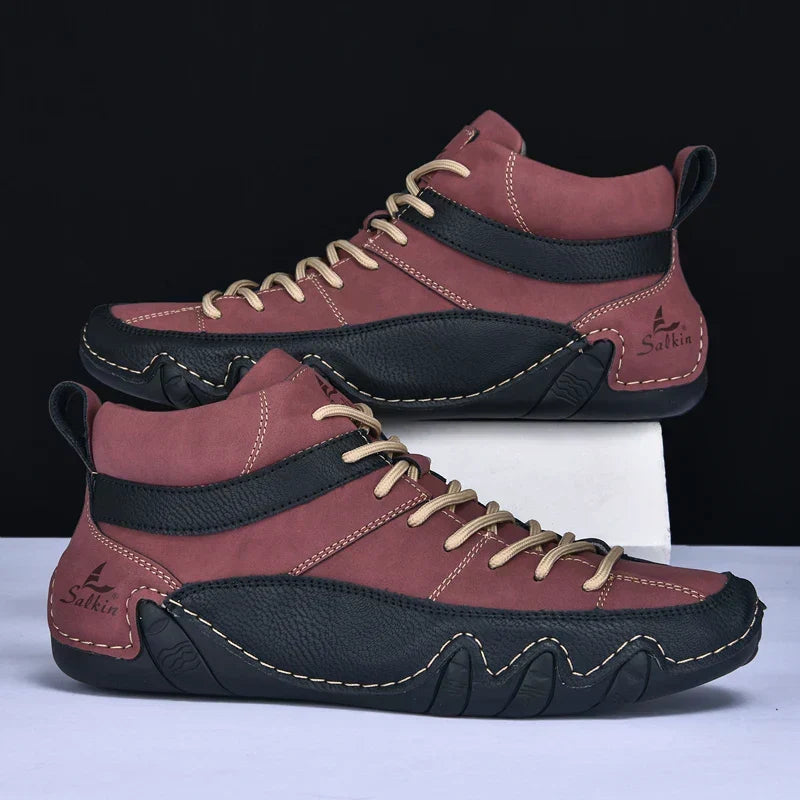 CAVENDISH HIGH-TOP TRAINERS