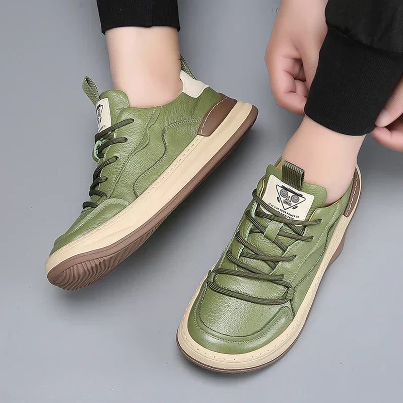 Noble Italiana Genuine Leather Trainers