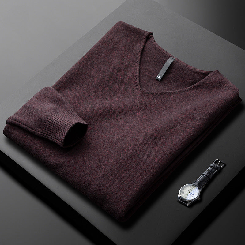 HUXFORD CASHMERE V-NECK