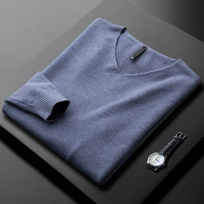 HUXFORD CASHMERE V-NECK