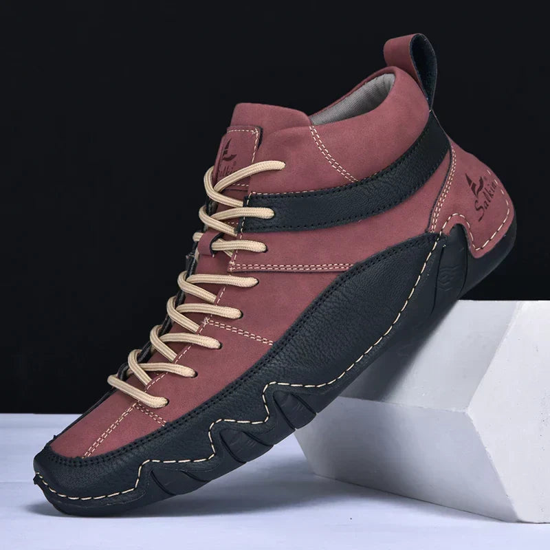 CAVENDISH HIGH-TOP TRAINERS