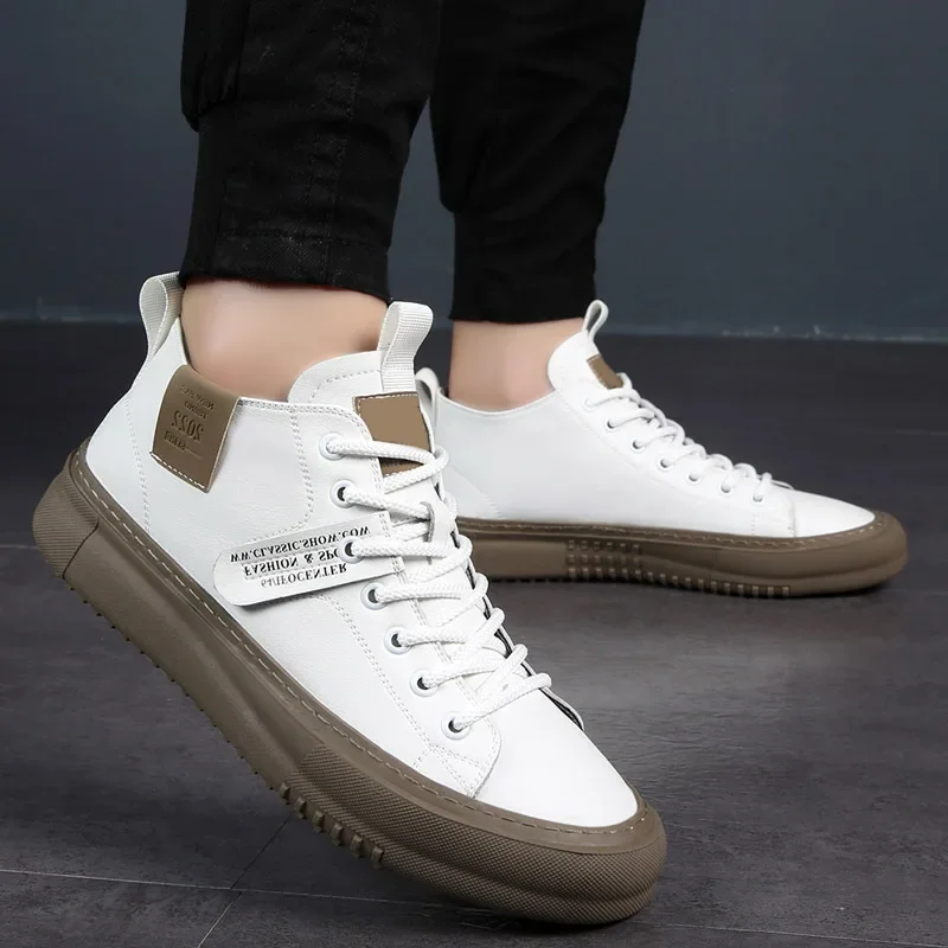 SINCLAIR LEATHER TRAINERS