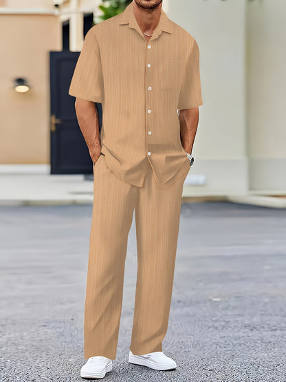 Elias Striped Two-Piece Summer Set