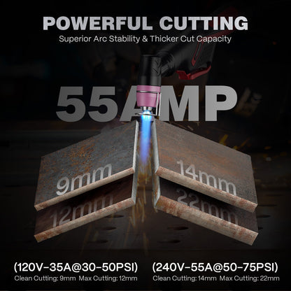 Arccaptain CUT55 Prolux Non-Touch Plasma Cutter High Performance
