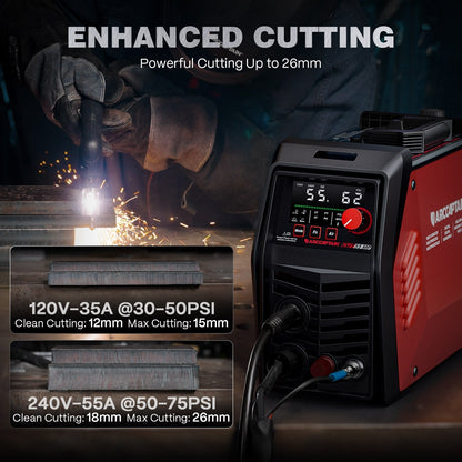 Arccaptain CUT55 MP Multi-Process Pilot Arc Plasma Cutter