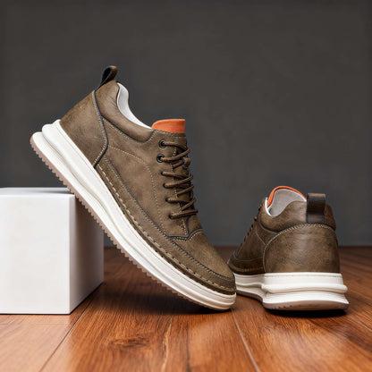 HENRY BLAKE LEATHER SNEAKERS