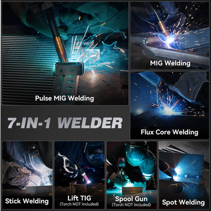 Arccaptain MIG200P Pulse MIG Welding Machine