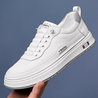 RODERICK LEATHER TRAINERS
