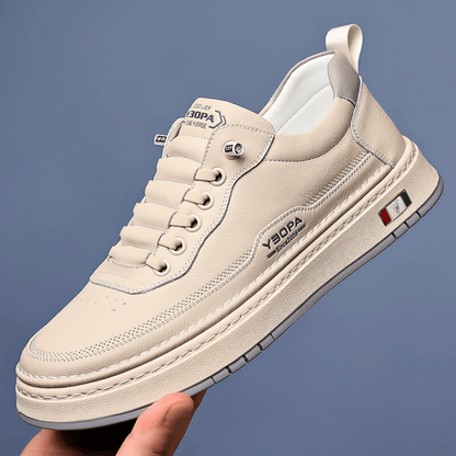 RODERICK LEATHER TRAINERS